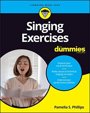 portada Singing Exercises for Dummies (For Dummies (Music)) (en Inglés)