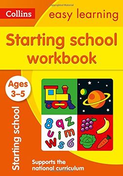 portada Starting School Workbook: Ages 3-5 (Collins Easy Learning Preschool)