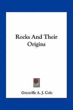 portada rocks and their origins (en Inglés)