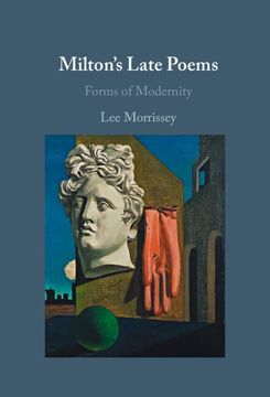 portada Milton'S Late Poems: Forms of Modernity (in English)