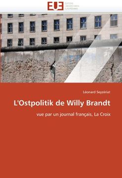 portada L'Ostpolitik de Willy Brandt