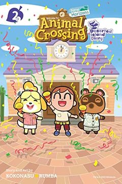 portada Animal Crossing: New Horizons, Vol. 2: Deserted Island Diary (2) (en Inglés)