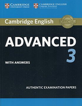 portada Cambridge English Advanced 3 Student's Book with Answers (en Inglés)