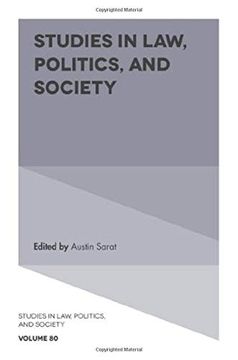 portada Studies in Law, Politics, and Society (en Inglés)