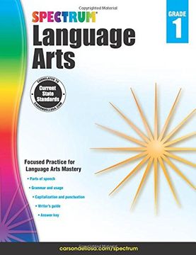 portada Spectrum Language Arts, Grade 1 (in English)