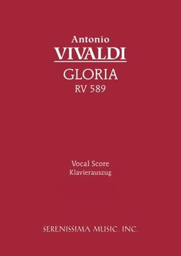 portada Gloria, RV 589: Vocal score (Latin Edition) (in Latin)