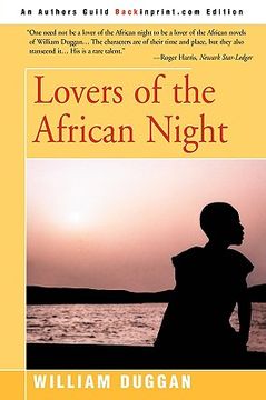 portada lovers of the african night (en Inglés)