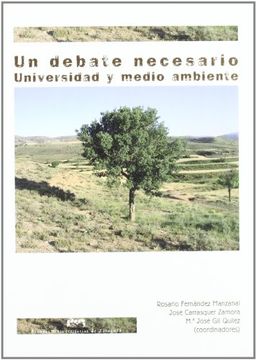 portada Un debate necesario. La educación ambiental en la Universidad de Zaragoza (Fuera de colección) (in Spanish)