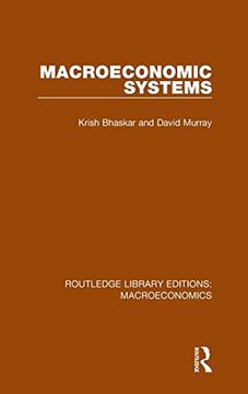portada Macroeconomic Systems (Routledge Library Editions: Macroeconomics) (en Inglés)