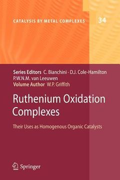 portada ruthenium oxidation complexes (en Inglés)