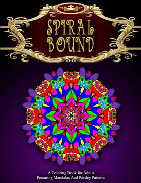 portada SPIRAL BOUND MANDALA COLORING BOOK - Vol.3: women coloring books for adults (in English)