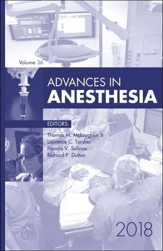 portada Advances in Anesthesia, 2018 (Volume 36-1) (Advances, Volume 36-1) (en Inglés)