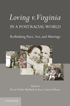 portada Loving v. Virginia in a Post-Racial World Hardback 