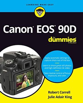 portada Canon eos 90d for Dummies (in English)