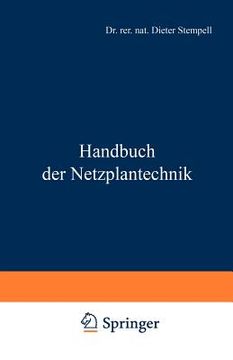 portada Handbuch Der Netzplantechnik (en Alemán)