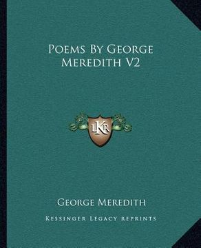 portada poems by george meredith v2 (en Inglés)