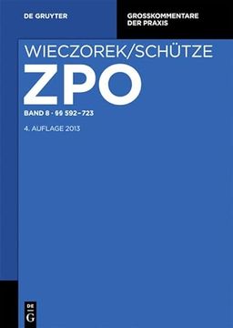 portada Zivilprozessordnung und Nebengesetze / §§ 592-723