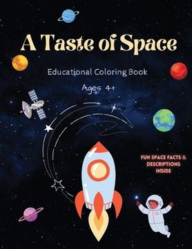 portada A Taste of Space Educational Coloring Book (en Inglés)