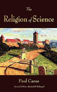 portada the religion of science (en Inglés)