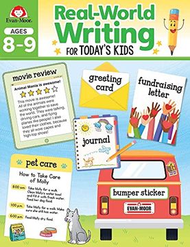 portada Real-World Writing Activities for Today'S Kids, Ages 8-9 