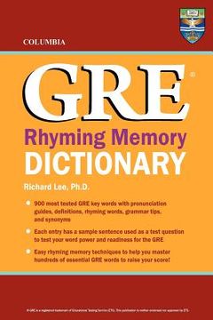 portada columbia gre rhyming memory dictionary (en Inglés)