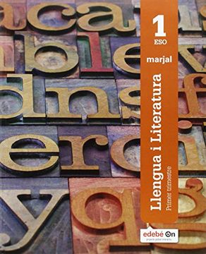 portada Llengua i literatura, 1 ESO (Valencia) (Paperback) (en Valenciano)