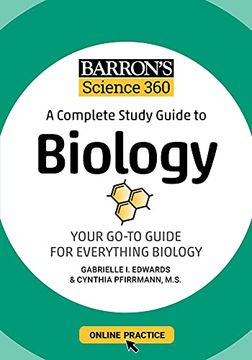 portada Barron'S Science 360: A Complete Study Guide to Biology With Online Practice (Barron'S Test Prep) 