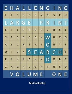 portada Challenging Large Print Word Search: Volume One