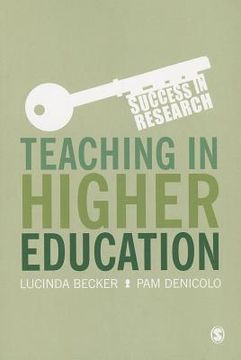 portada teaching in higher education (en Inglés)