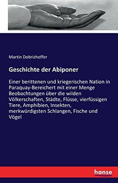 portada Geschichte Der Abiponer (German Edition)