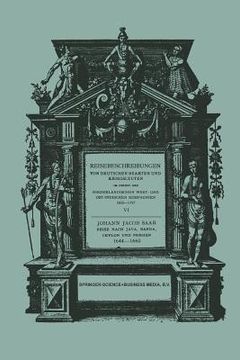 portada Reise Nach Java, Banda, Ceylon Und Persien 1644-1660 (en Alemán)