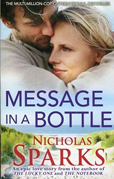 portada Message in a Bottle. Nicholas Sparks (en Inglés)