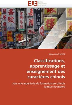 portada Classifications, Apprentissage Et Enseignement Des Caracteres Chinois