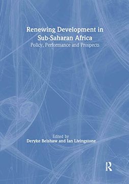 portada Renewing Development in Sub-Saharan Africa: Policy, Performance and Prospects
