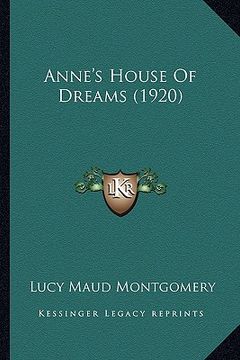 portada anne's house of dreams (1920)
