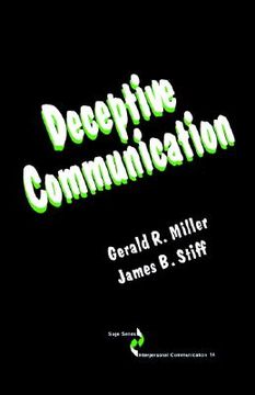 portada deceptive communication (en Inglés)