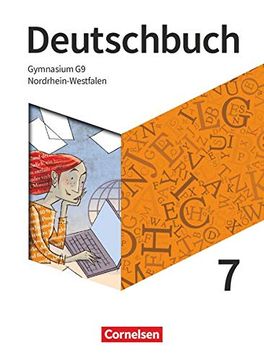 portada Deutschbuch Gymnasium - Nordrhein-Westfalen - Neue Ausgabe: 7. Schuljahr - Schülerbuch (en Alemán)