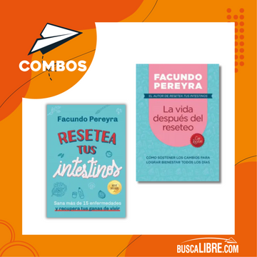 portada pack Resetea tus Intestinos + La Vida Despues del Reseteo (in Spanish)