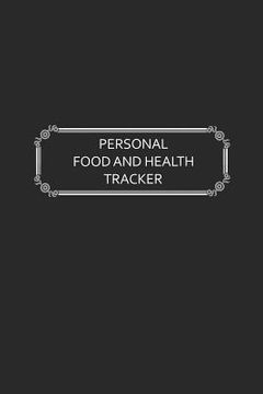 portada Personal Food and Health Tracker: Six-Week Food and Symptoms Diary (Black, 6x9) (in English)