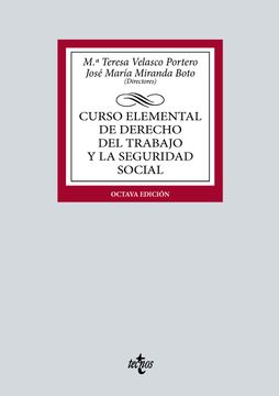 portada Curso elemental de Derecho del Trabajo y la Seguridad Social (in Spanish)