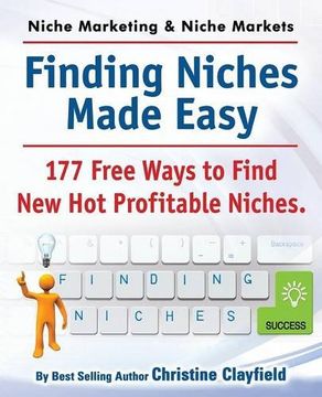 portada Niche Marketing Ideas & Niche Markets. Finding Niches Made Easy. 177 Free Ways to Find Hot New Profitable Niches (en Inglés)
