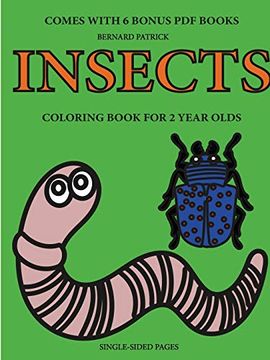 portada Coloring Books for 2 Year Olds (Insects) (en Inglés)