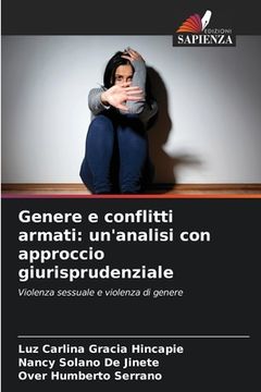 portada Genere e conflitti armati: un'analisi con approccio giurisprudenziale (en Italiano)