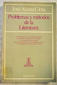 portada Problemas y metodos de la literatura
