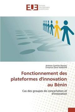 portada Fonctionnement des plateformes d'innovation au Bénin