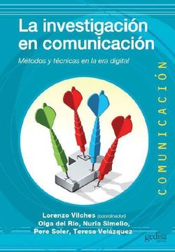 portada Investigacion Comunicacion Gedisa (in Spanish)