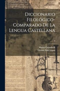 portada Diccionario Filológico-Comparado de la Lengua Castellana; 4