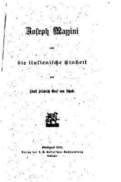 portada Joseph Mazzini und die italienische Einheit (en Alemán)