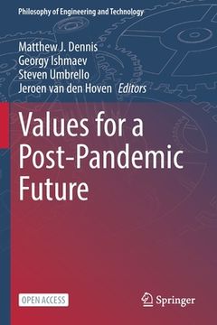 portada Values for a Post-Pandemic Future (in English)