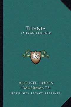 portada titania: tales and legends (en Inglés)